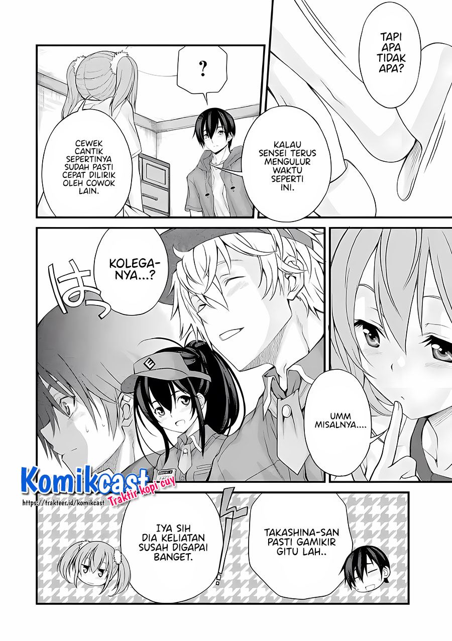 Kirei na Kurokami no Takashina-san (Mushoku) to Tsukiau Koto ni Natta Chapter 10.2