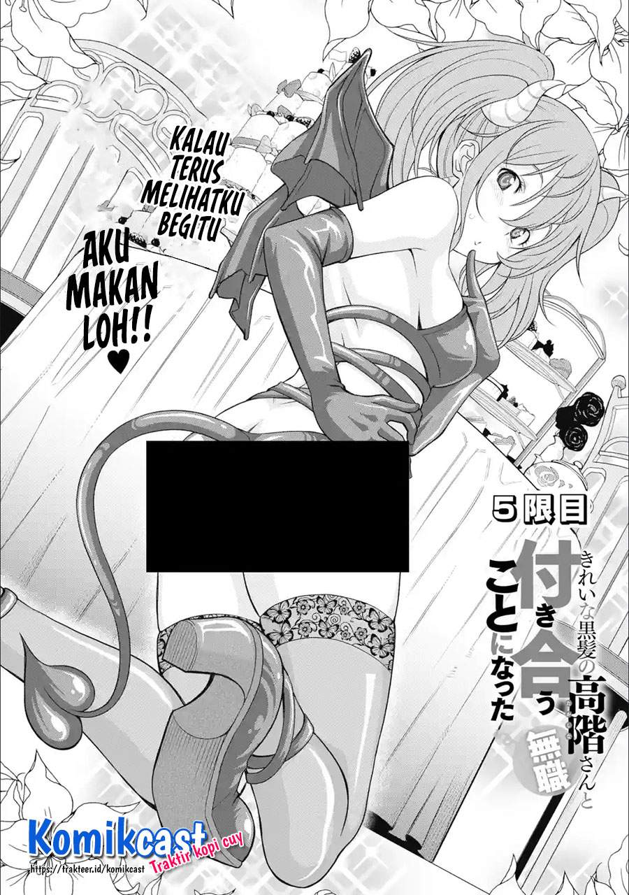 Kirei na Kurokami no Takashina-san (Mushoku) to Tsukiau Koto ni Natta Chapter 5.1