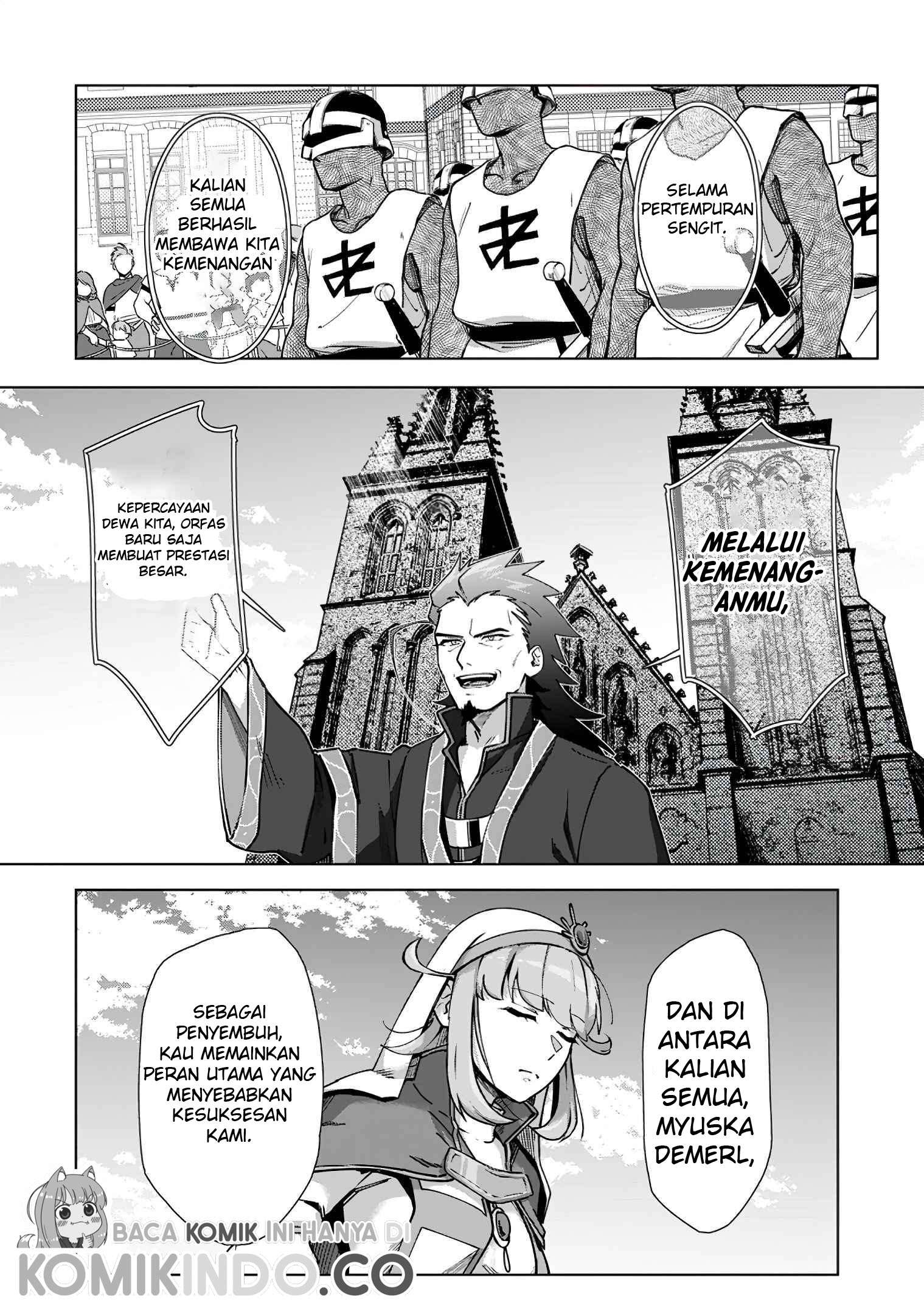 Tenshoku no Shinden wo Hirakimashita Chapter 12