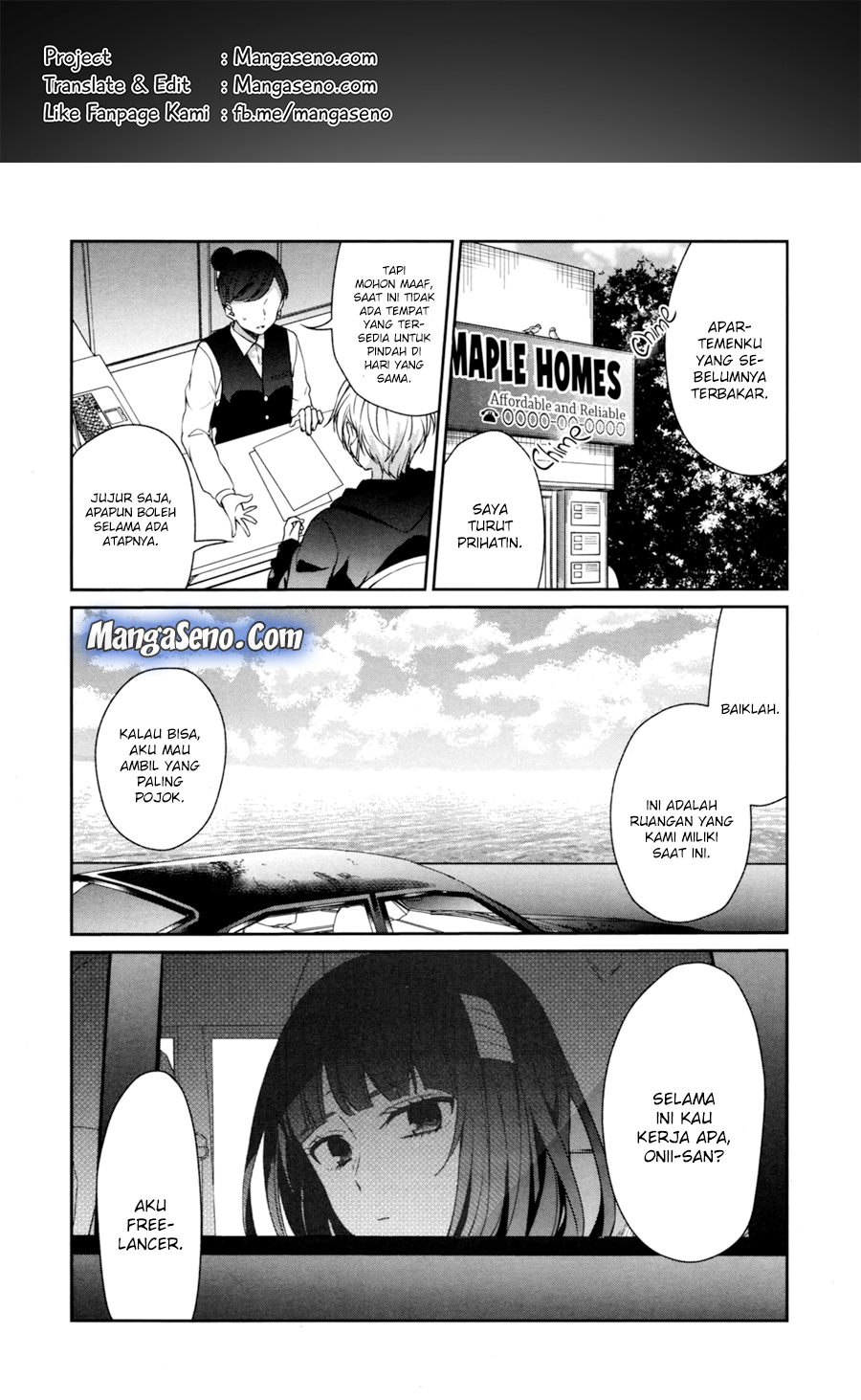 Sachi-iro no One Room Chapter 28