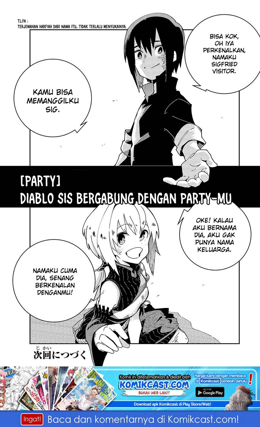 Isekai Meikyuu no Saishinbu o Mezasou Chapter 03