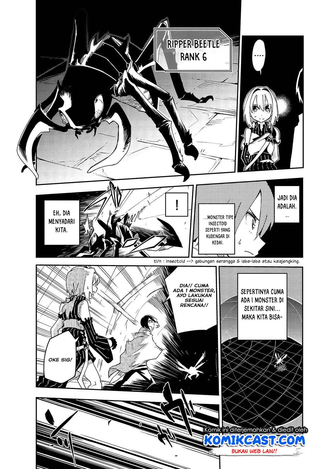 Isekai Meikyuu no Saishinbu o Mezasou Chapter 04