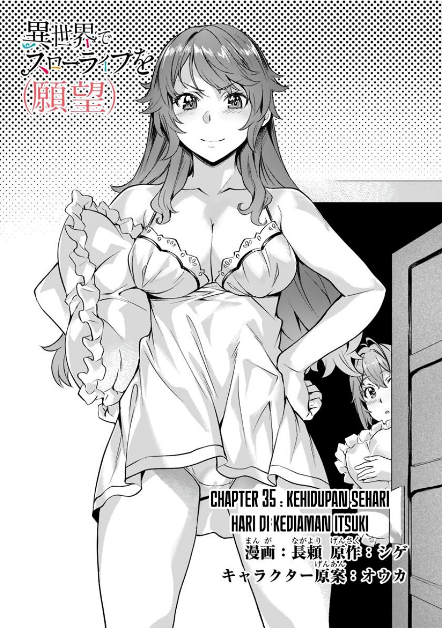 Isekai de Slow Life wo (Ganbou) Chapter 35