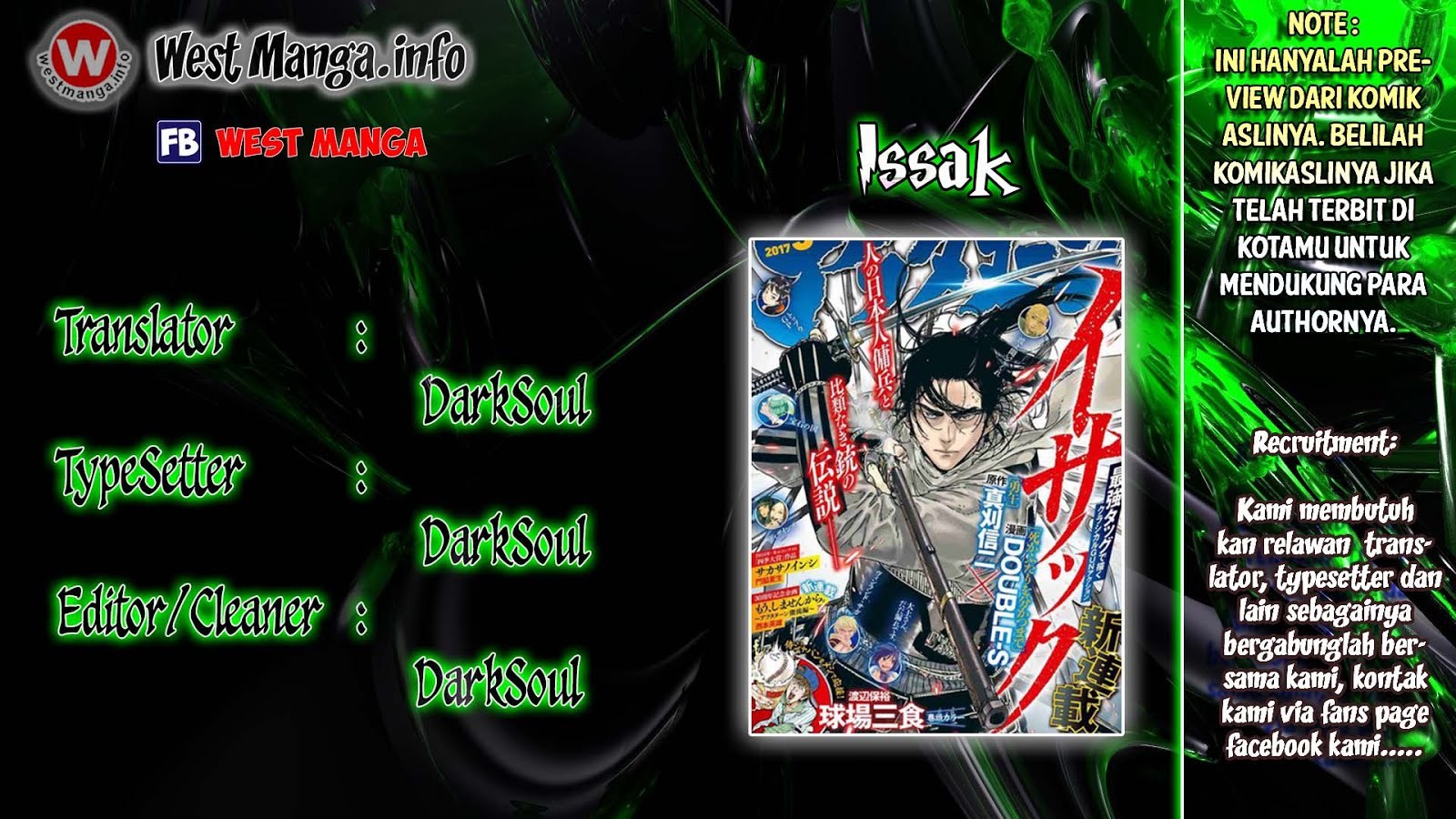 Issak Chapter 1