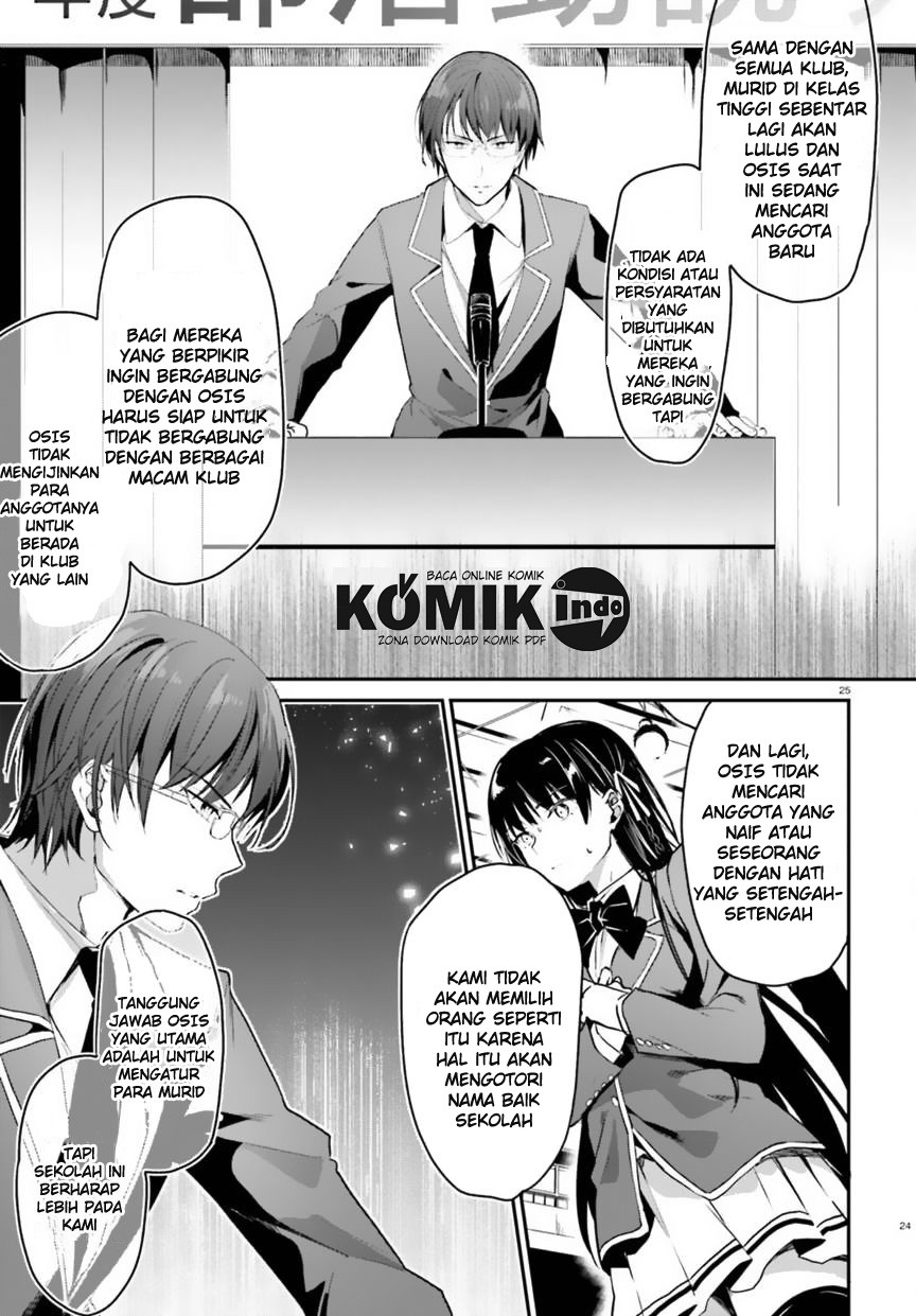 Youkoso Jitsuryoku Shijou Shugi no Kyoushitsu e Chapter 02