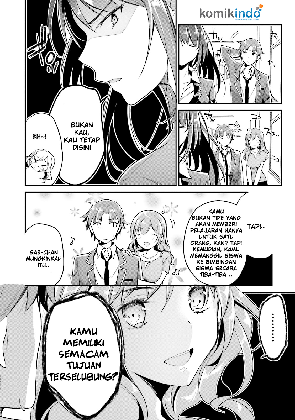 Youkoso Jitsuryoku Shijou Shugi no Kyoushitsu e Chapter 05