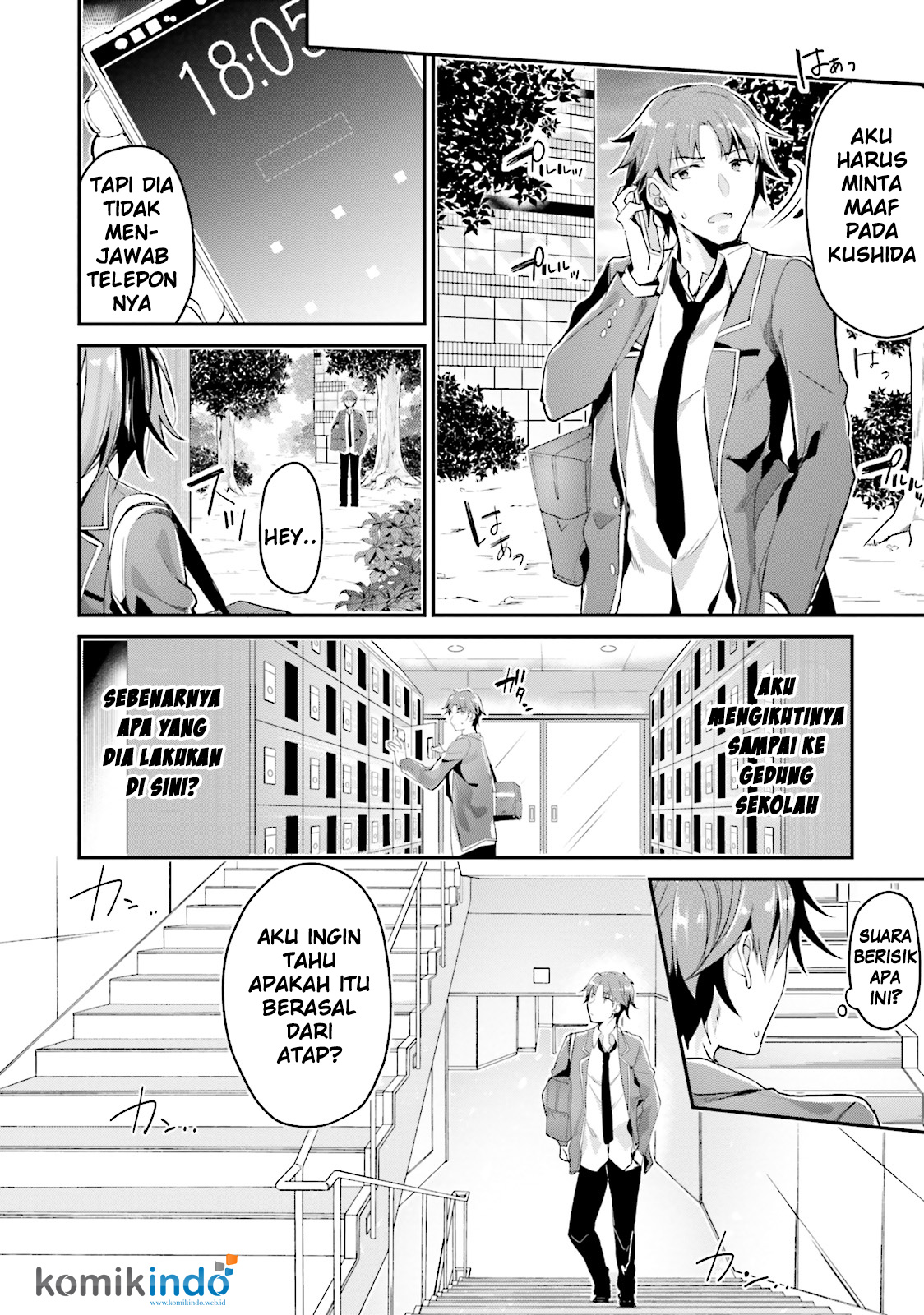 Youkoso Jitsuryoku Shijou Shugi no Kyoushitsu e Chapter 05