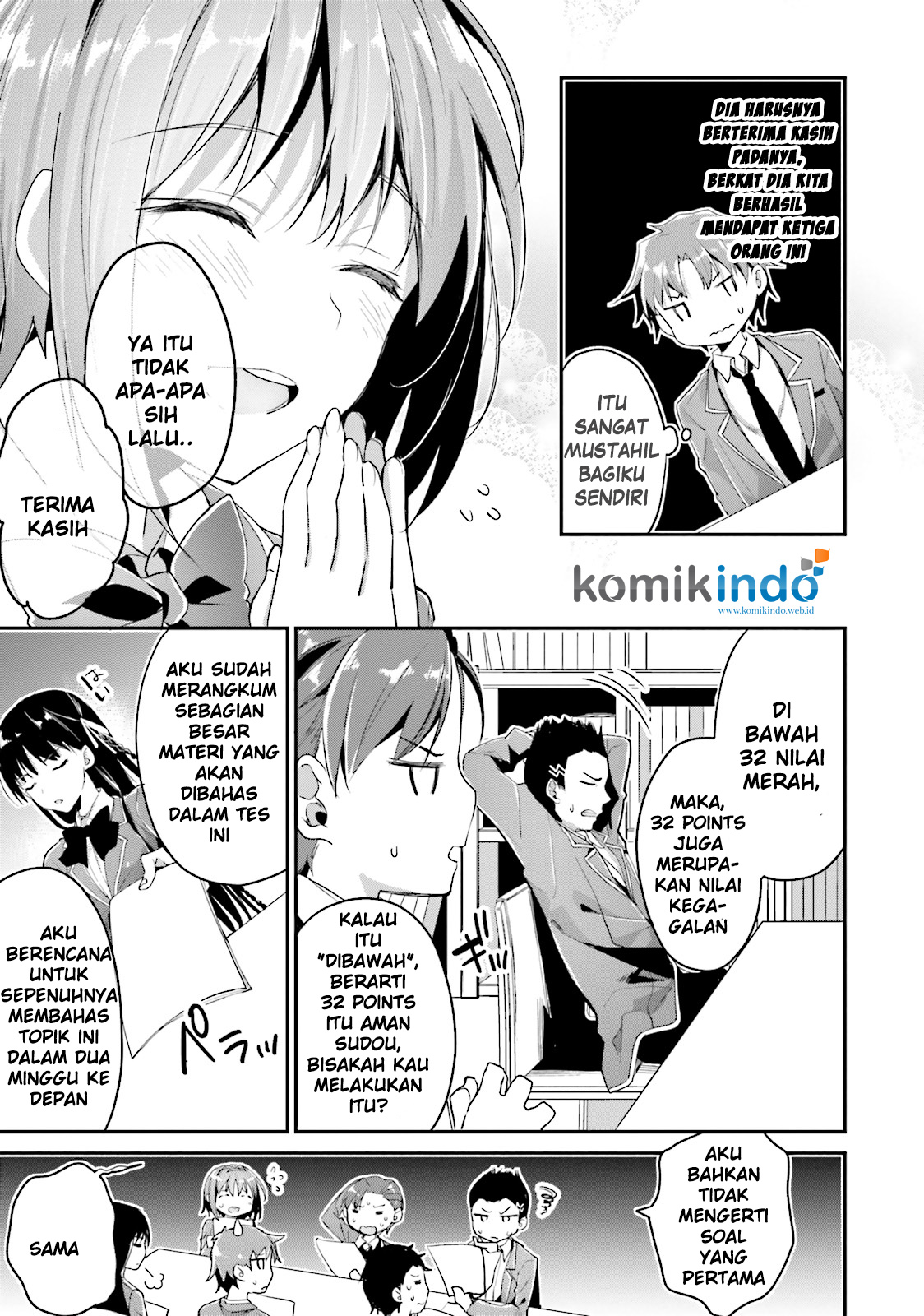 Youkoso Jitsuryoku Shijou Shugi no Kyoushitsu e Chapter 05