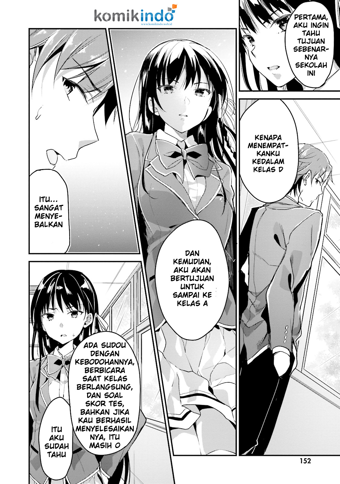 Youkoso Jitsuryoku Shijou Shugi no Kyoushitsu e Chapter 05