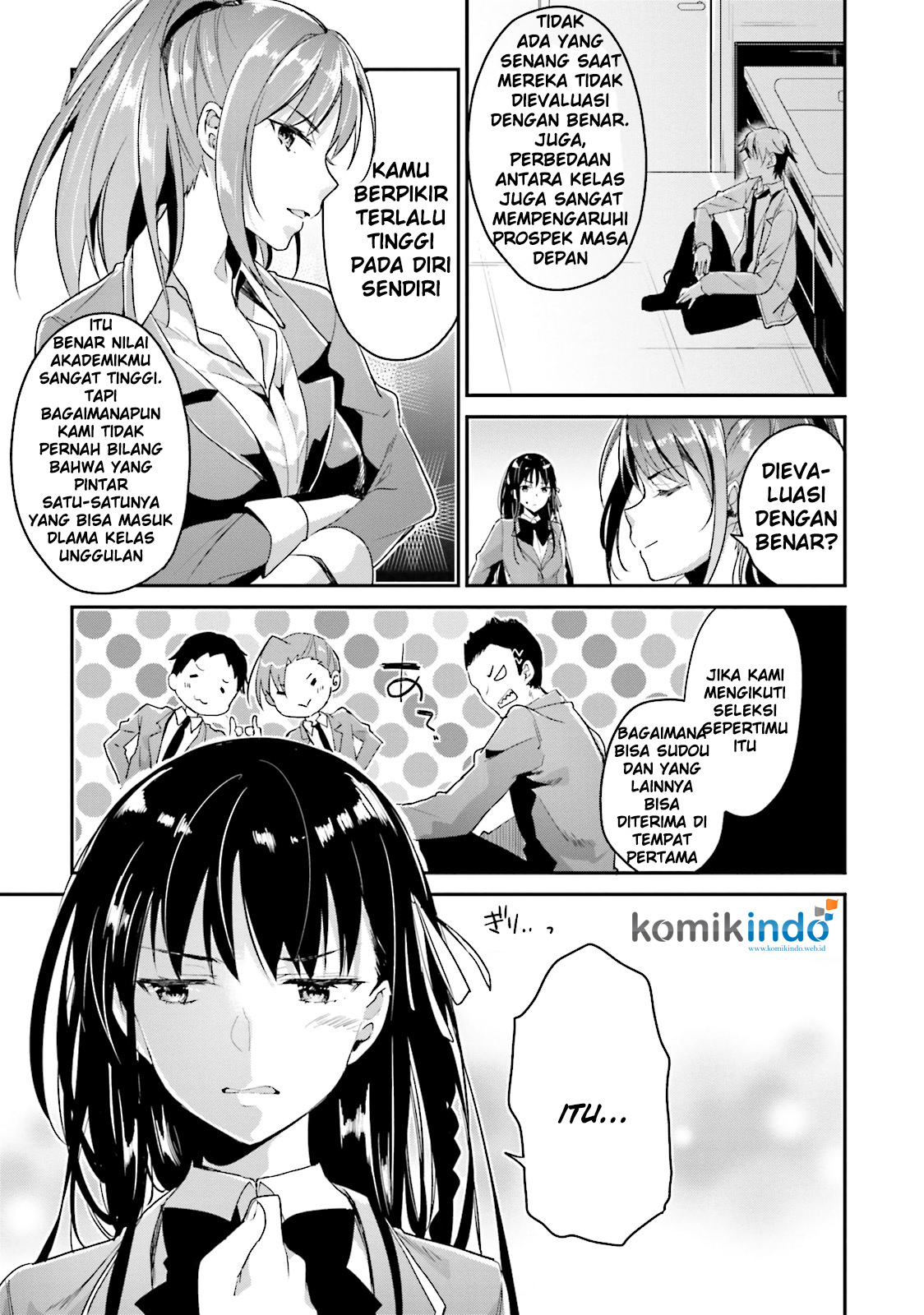 Youkoso Jitsuryoku Shijou Shugi no Kyoushitsu e Chapter 05