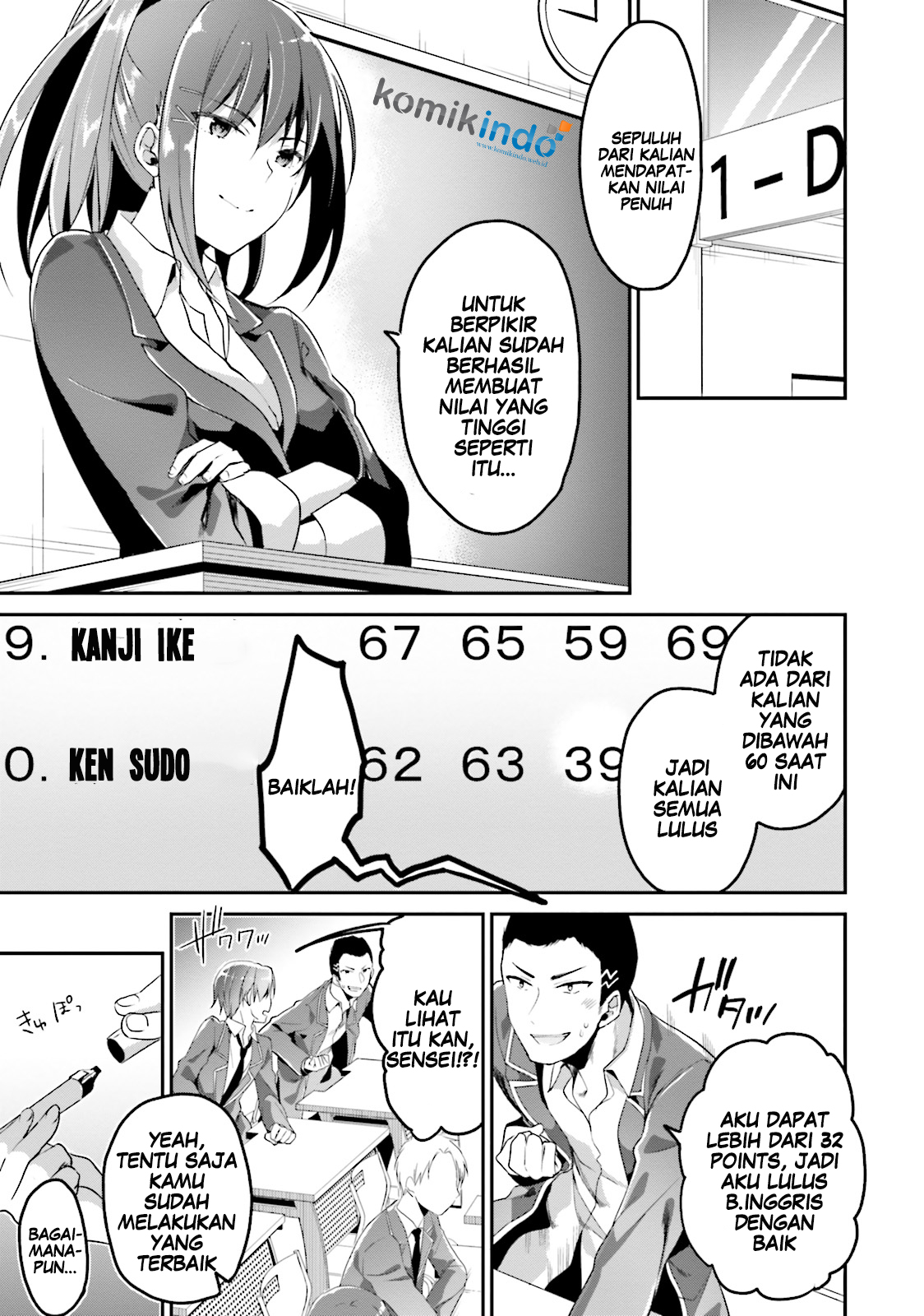 Youkoso Jitsuryoku Shijou Shugi no Kyoushitsu e Chapter 08