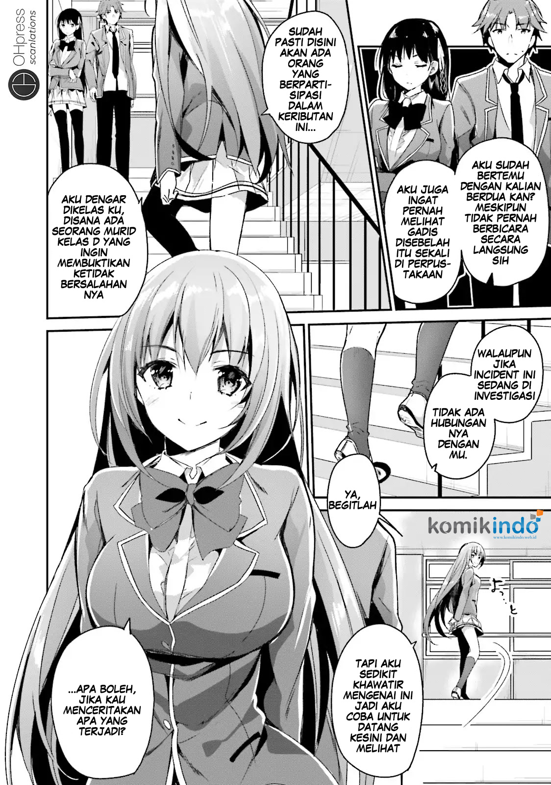 Youkoso Jitsuryoku Shijou Shugi no Kyoushitsu e Chapter 10