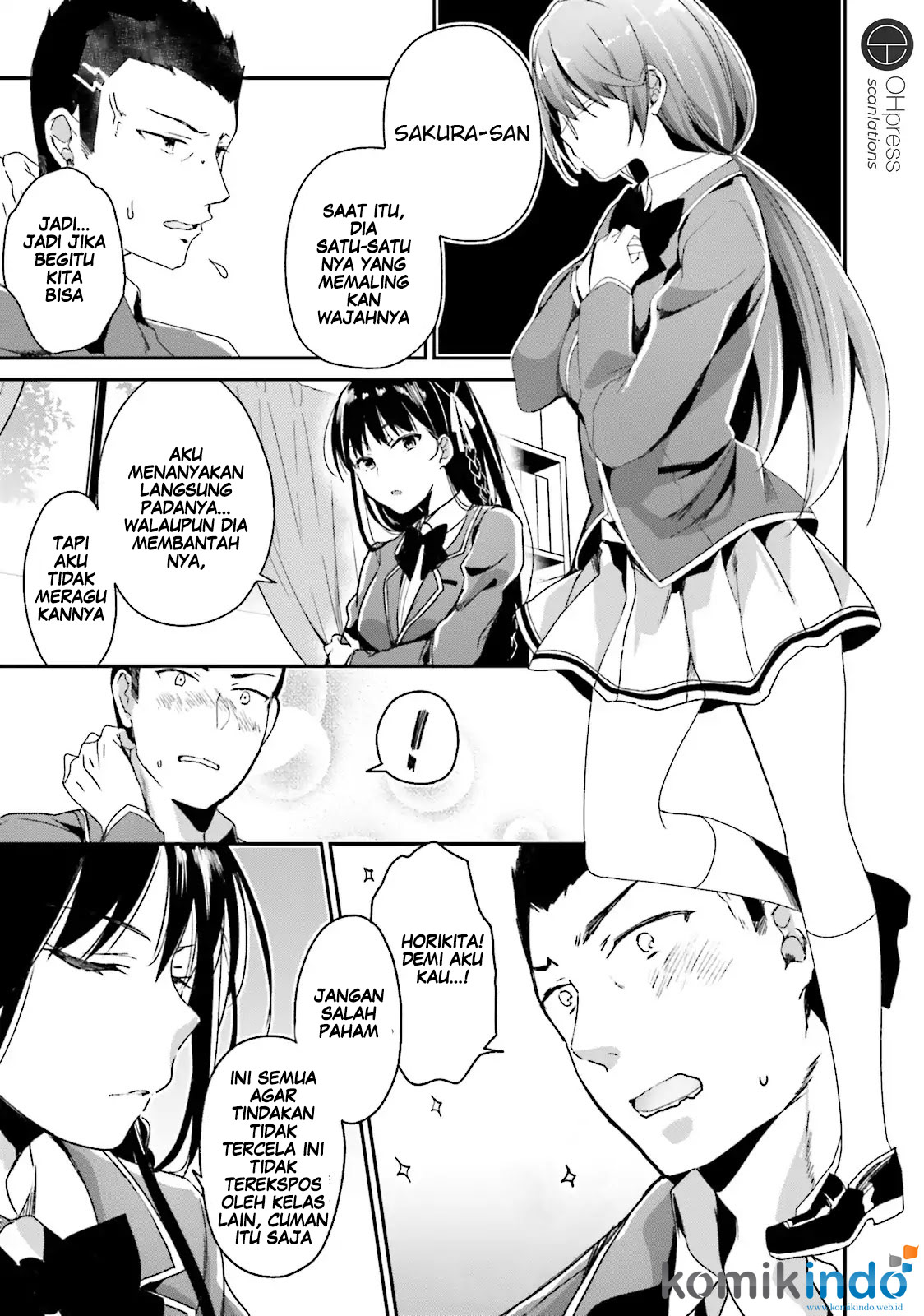 Youkoso Jitsuryoku Shijou Shugi no Kyoushitsu e Chapter 10