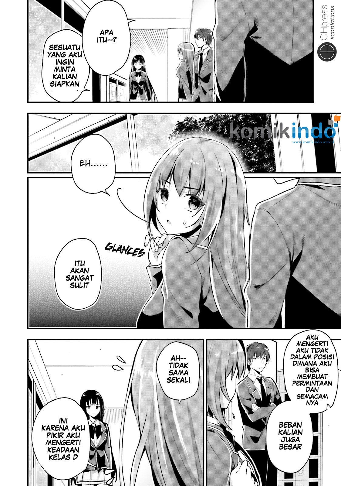 Youkoso Jitsuryoku Shijou Shugi no Kyoushitsu e Chapter 14