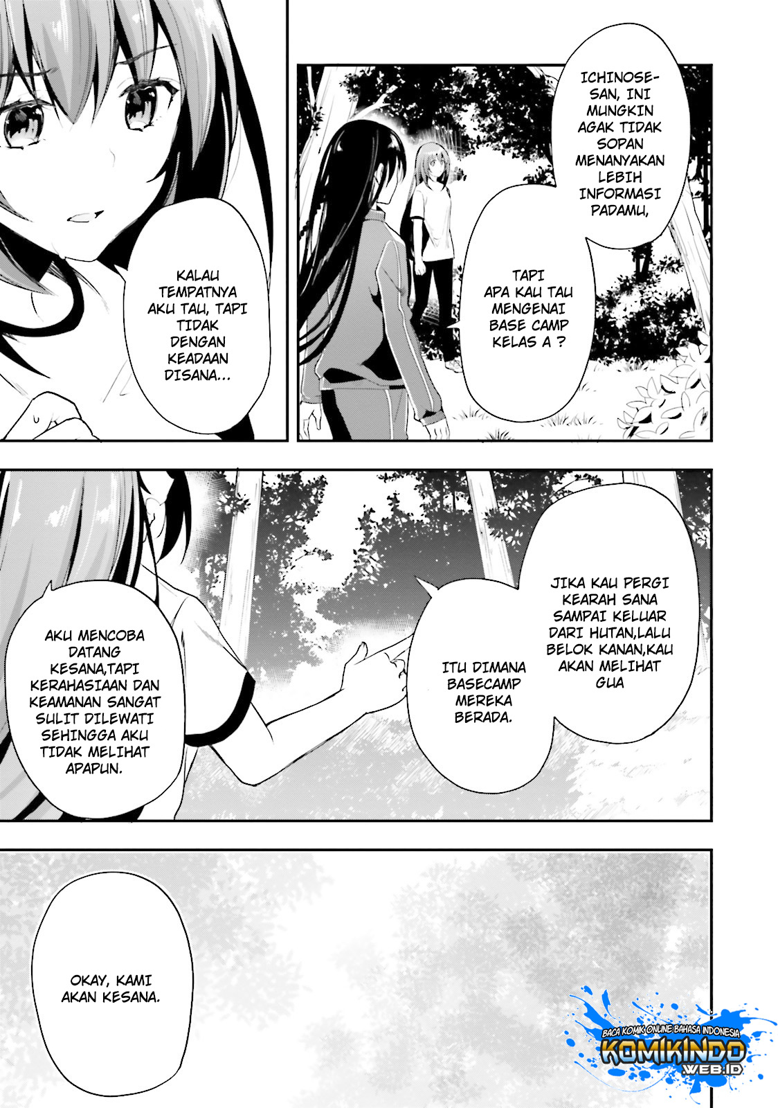 Youkoso Jitsuryoku Shijou Shugi no Kyoushitsu e Chapter 19