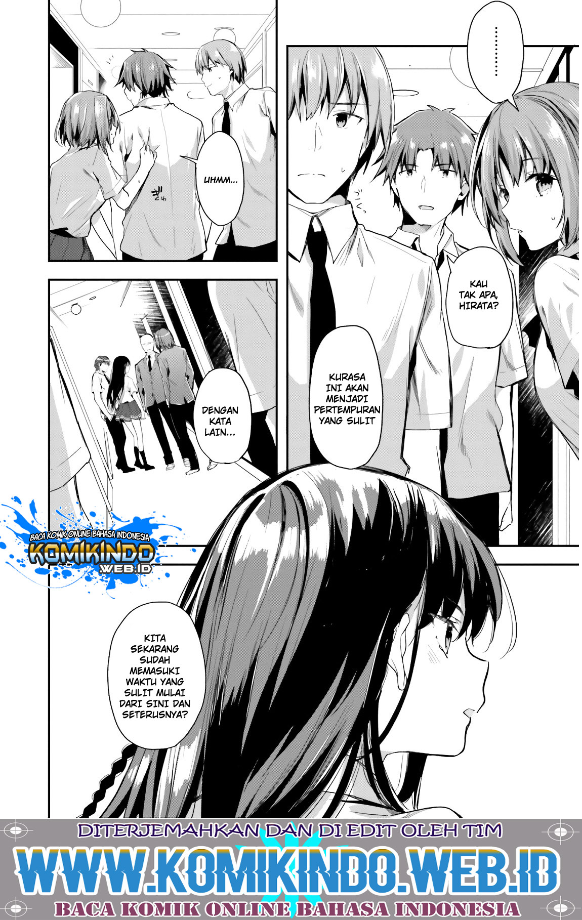 Youkoso Jitsuryoku Shijou Shugi no Kyoushitsu e Chapter 30