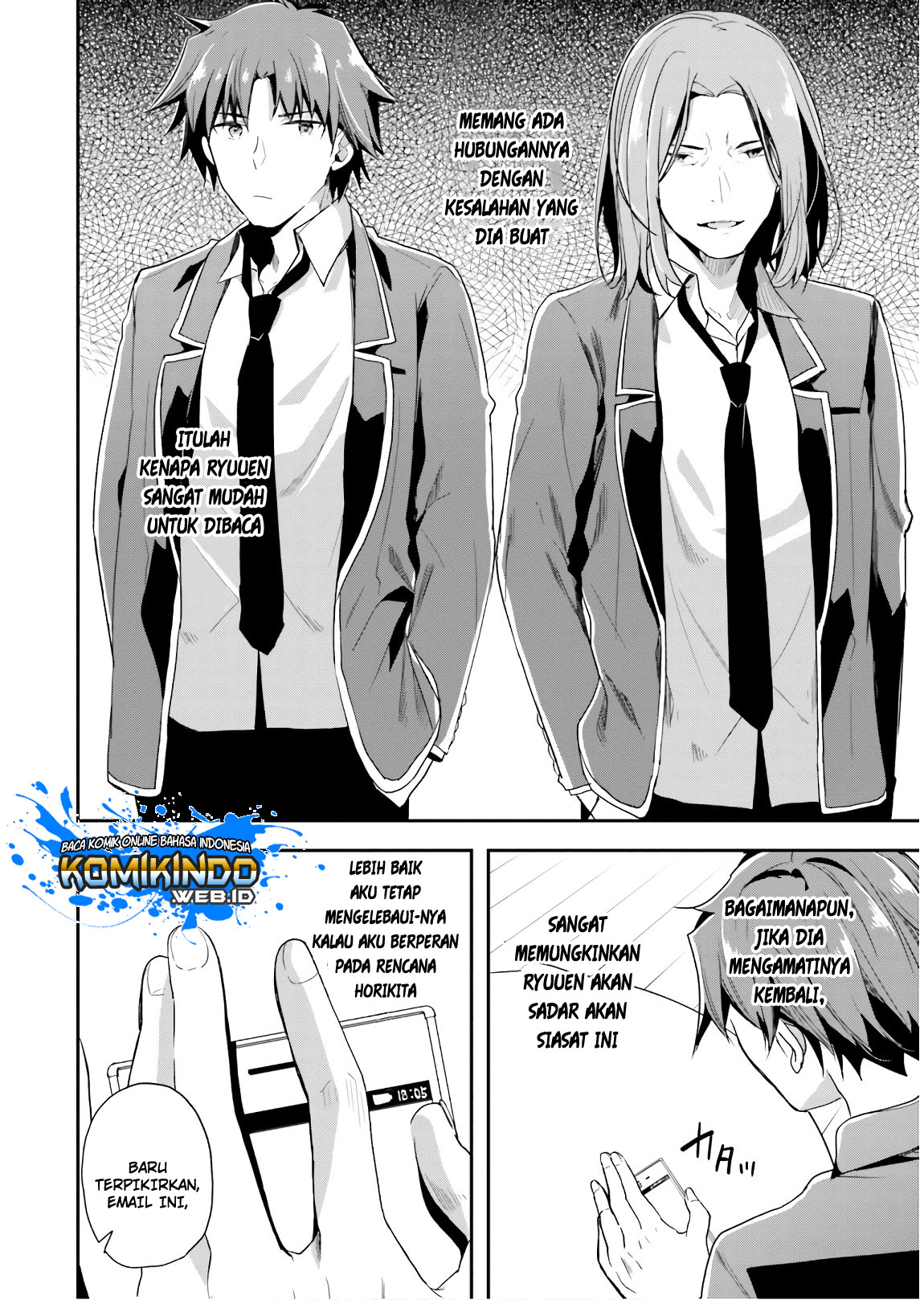 Youkoso Jitsuryoku Shijou Shugi no Kyoushitsu e Chapter 31