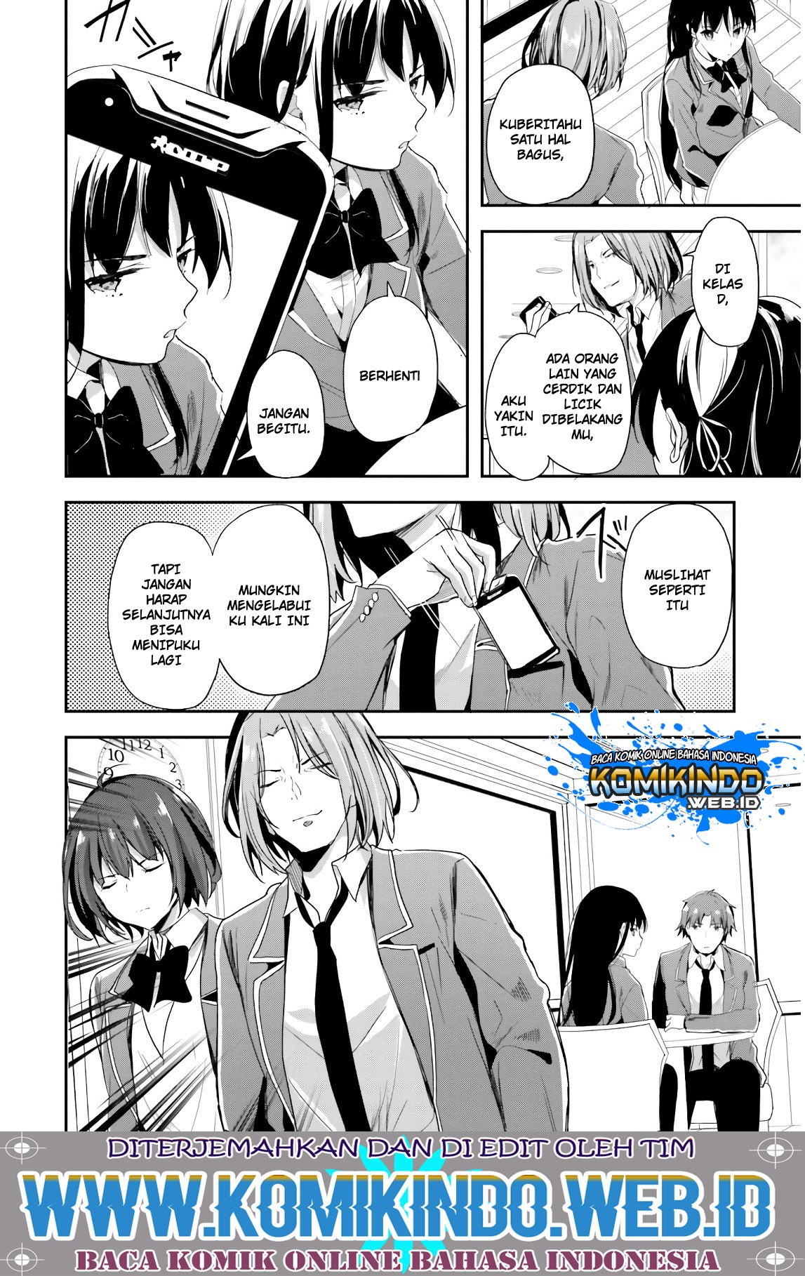 Youkoso Jitsuryoku Shijou Shugi no Kyoushitsu e Chapter 31