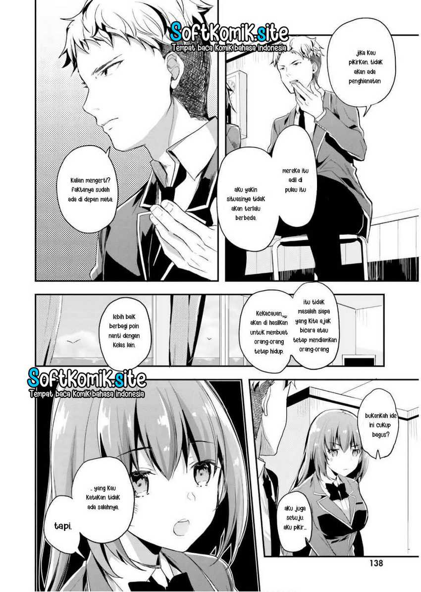 Youkoso Jitsuryoku Shijou Shugi no Kyoushitsu e Chapter 32