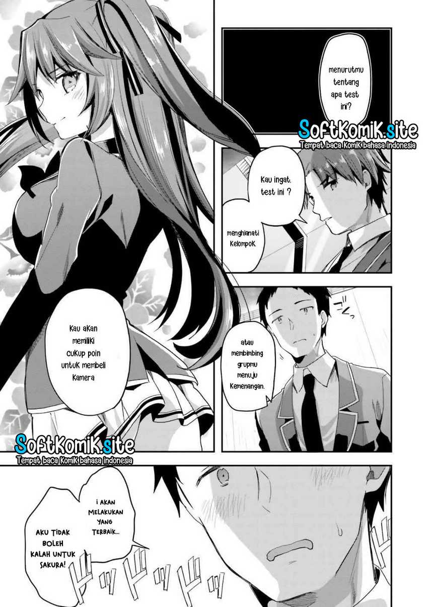 Youkoso Jitsuryoku Shijou Shugi no Kyoushitsu e Chapter 33