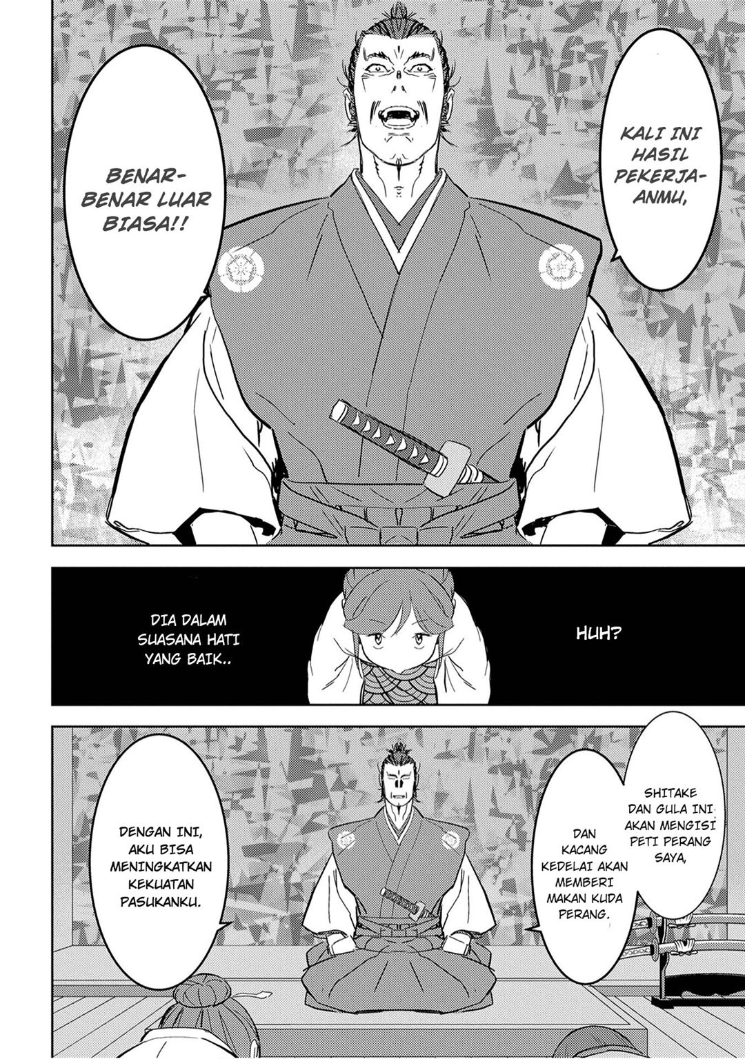 Sengoku Komachi Kuroutan: Noukou Giga Chapter 9