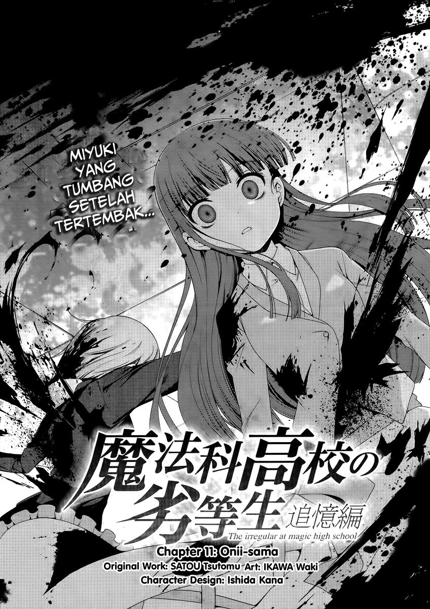 Mahouka Koukou no Rettousei – Tsuioku Hen Chapter 11