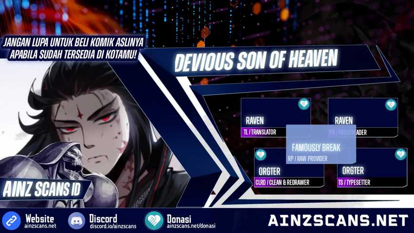 Devious Son Of Heaven Chapter 62