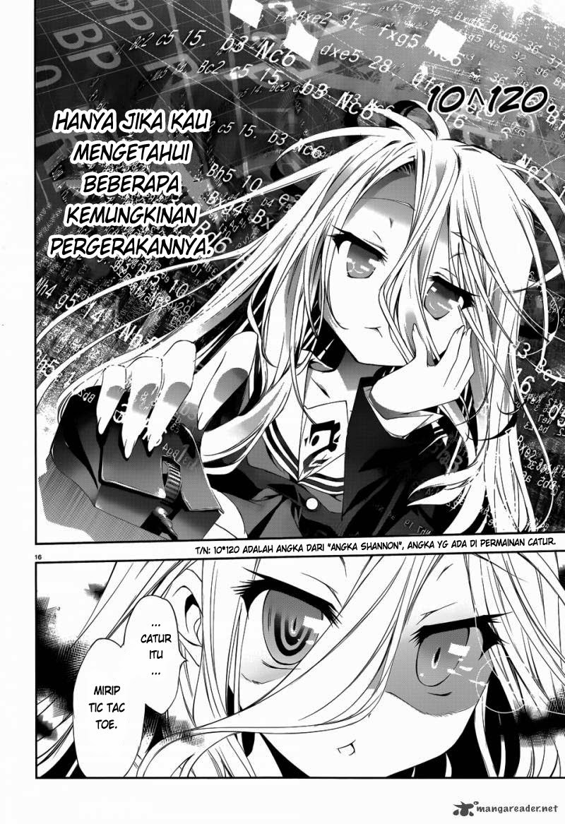 No Game No Life Chapter 1