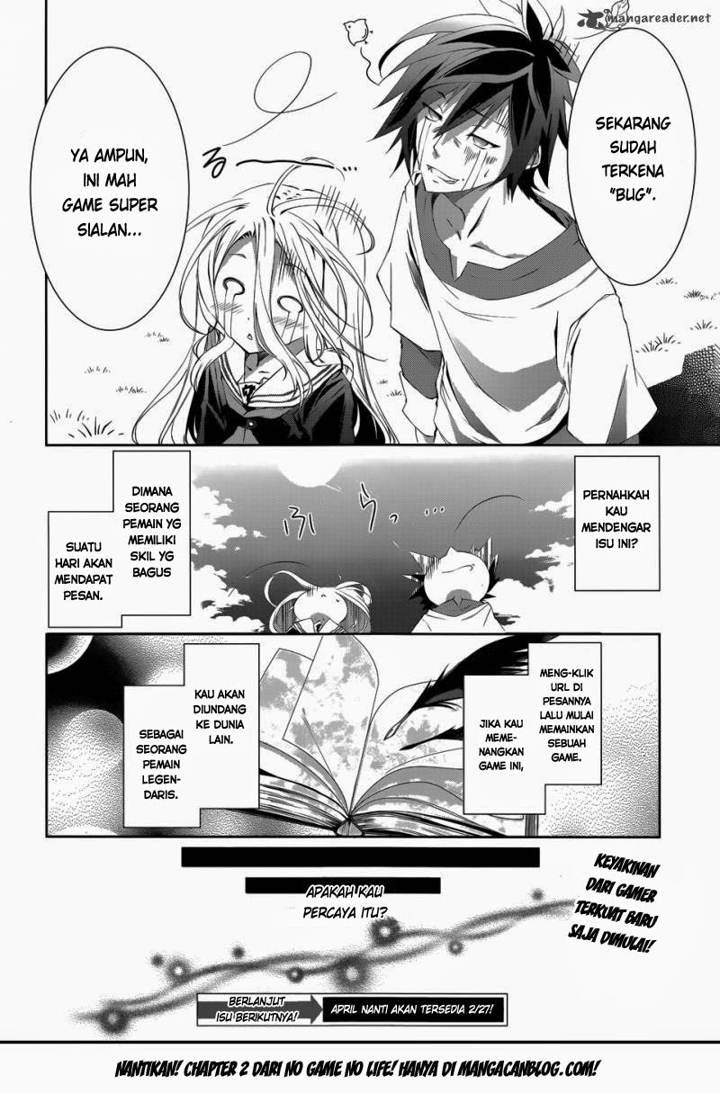 No Game No Life Chapter 1