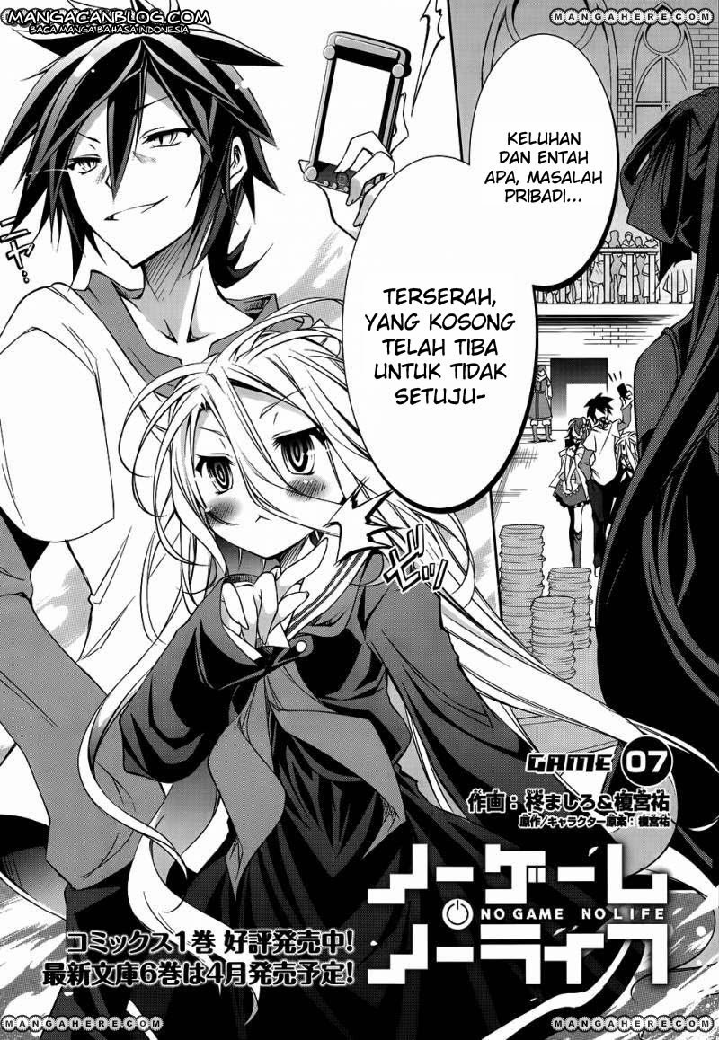 No Game No Life Chapter 7