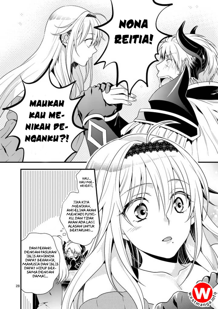 Maou desu. Onna Yuusha no Hahaoya to Saikon Shita no de, Onna Yuusha ga Giri no Musume ni Narimashita Chapter 1