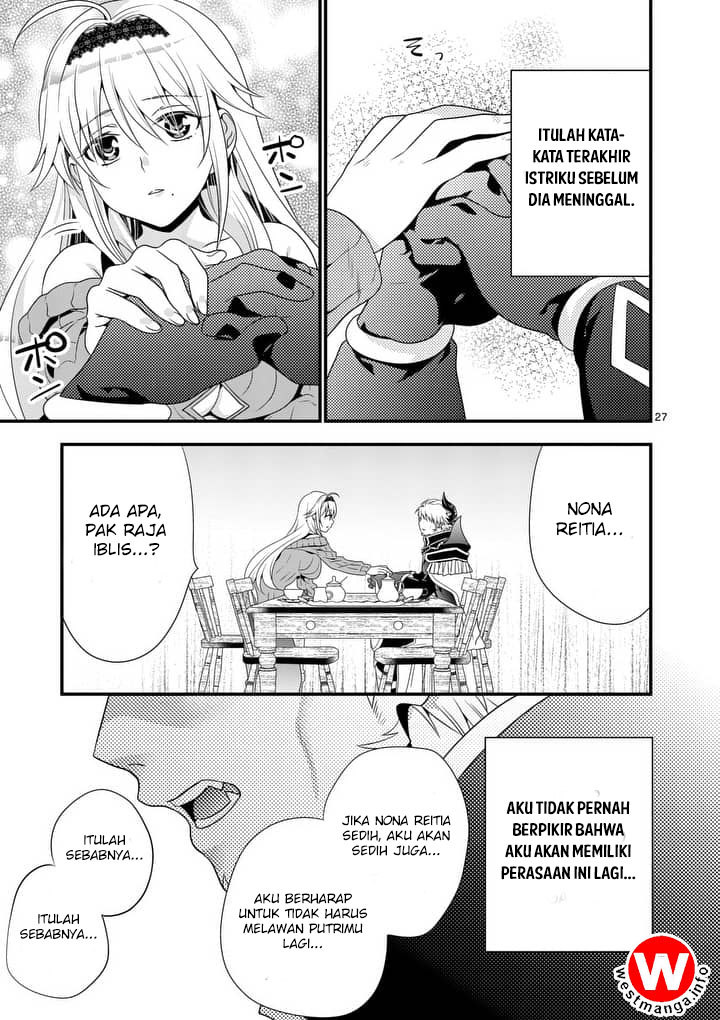 Maou desu. Onna Yuusha no Hahaoya to Saikon Shita no de, Onna Yuusha ga Giri no Musume ni Narimashita Chapter 1