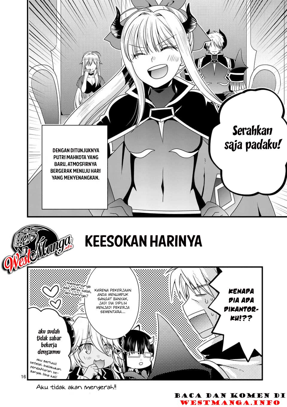 Maou desu. Onna Yuusha no Hahaoya to Saikon Shita no de, Onna Yuusha ga Giri no Musume ni Narimashita Chapter 18