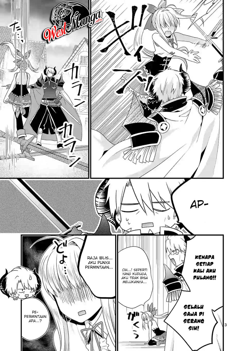 Maou desu. Onna Yuusha no Hahaoya to Saikon Shita no de, Onna Yuusha ga Giri no Musume ni Narimashita Chapter 19