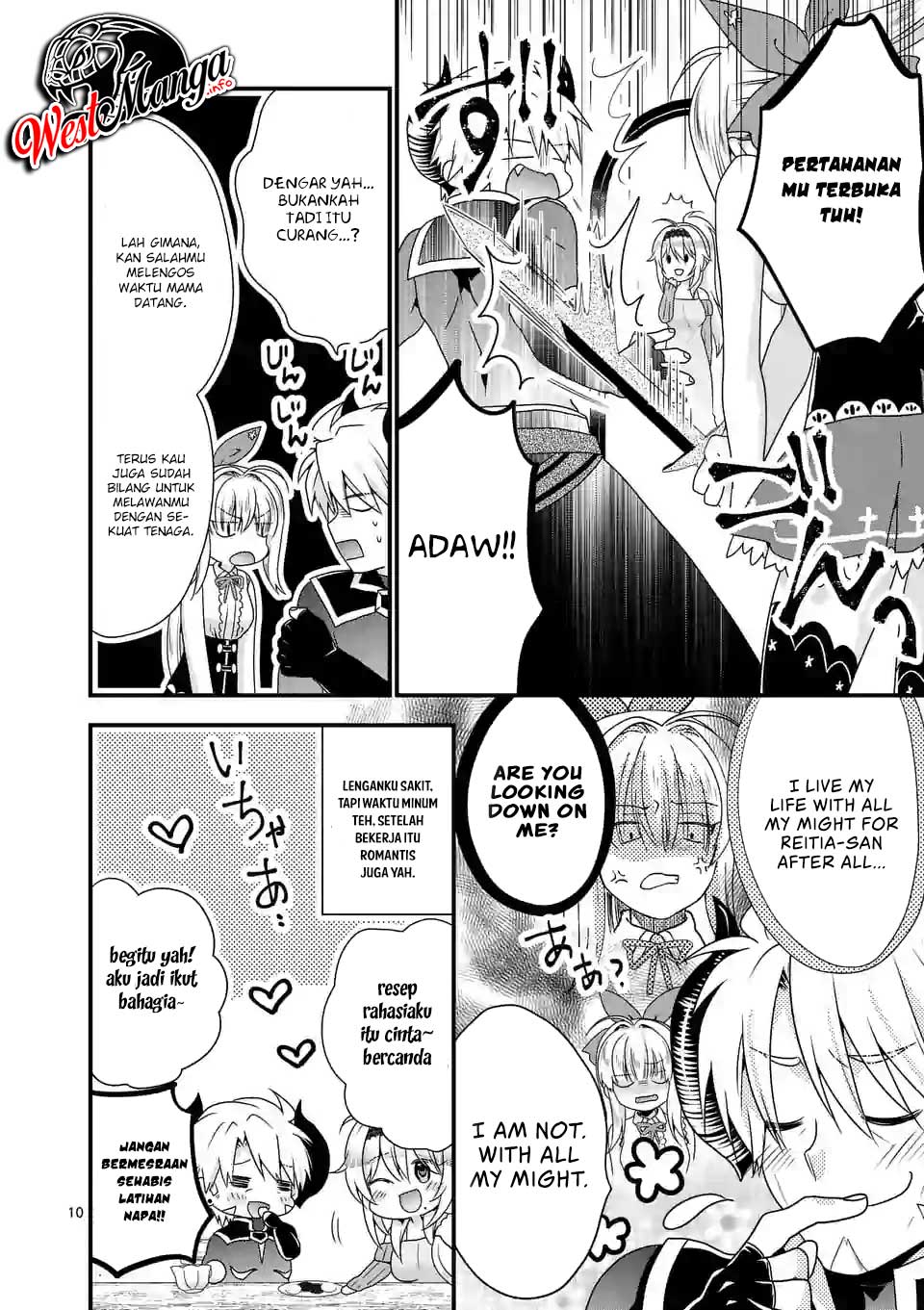 Maou desu. Onna Yuusha no Hahaoya to Saikon Shita no de, Onna Yuusha ga Giri no Musume ni Narimashita Chapter 19