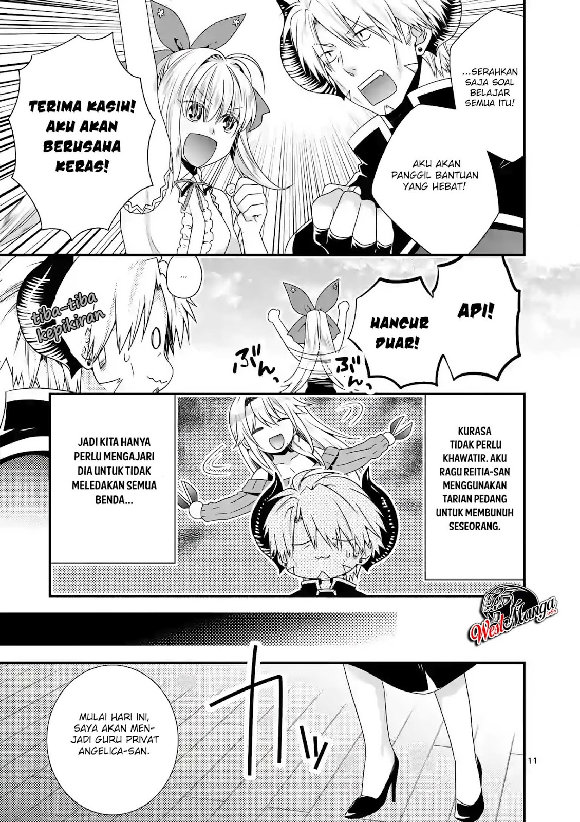 Maou desu. Onna Yuusha no Hahaoya to Saikon Shita no de, Onna Yuusha ga Giri no Musume ni Narimashita Chapter 20