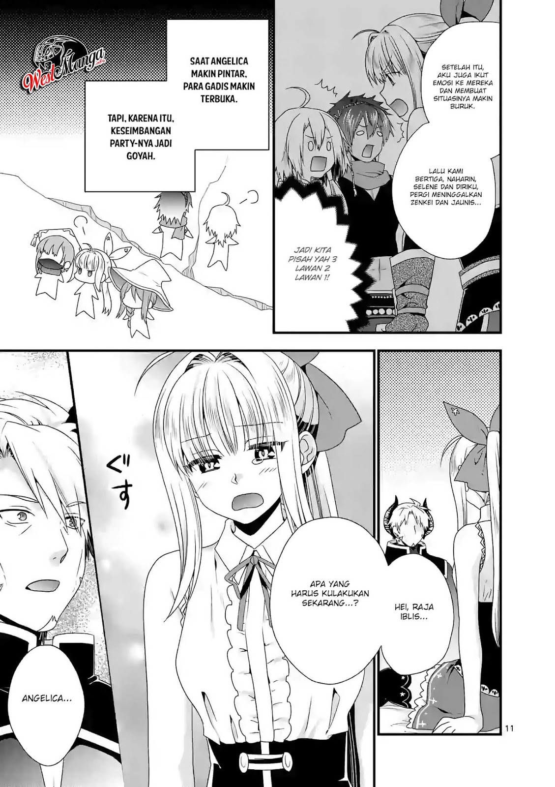 Maou desu. Onna Yuusha no Hahaoya to Saikon Shita no de, Onna Yuusha ga Giri no Musume ni Narimashita Chapter 21