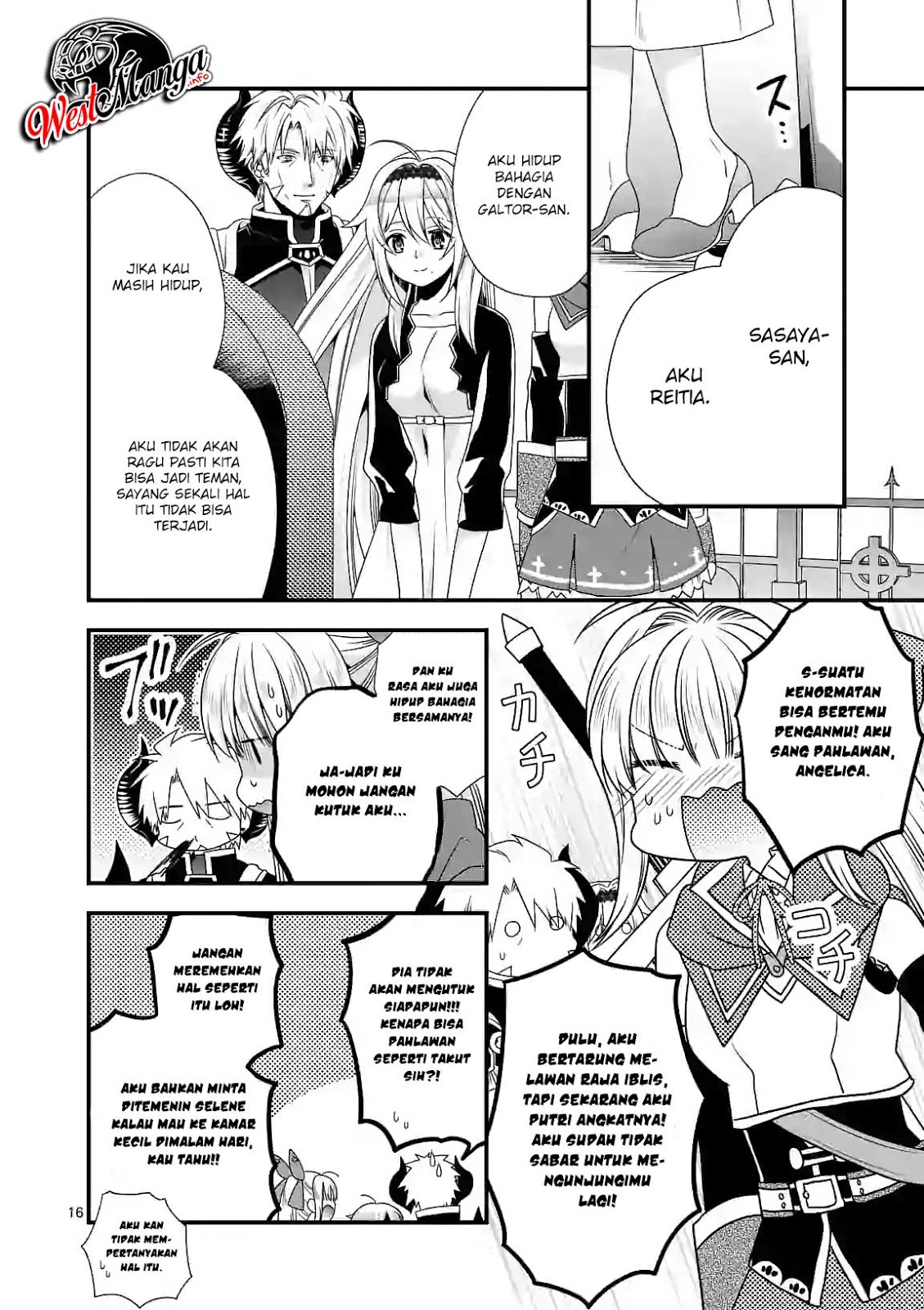 Maou desu. Onna Yuusha no Hahaoya to Saikon Shita no de, Onna Yuusha ga Giri no Musume ni Narimashita Chapter 25