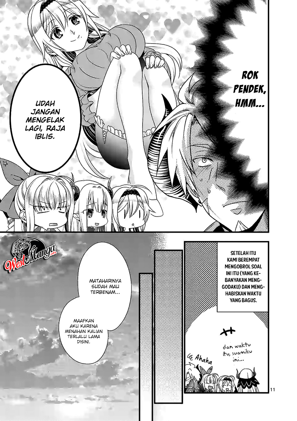 Maou desu. Onna Yuusha no Hahaoya to Saikon Shita no de, Onna Yuusha ga Giri no Musume ni Narimashita Chapter 26