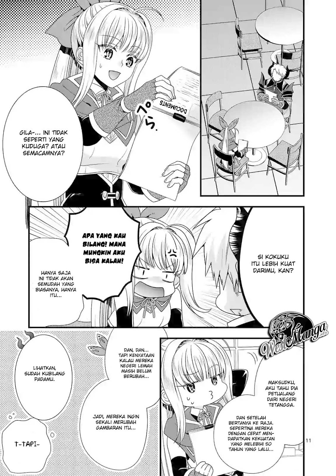 Maou desu. Onna Yuusha no Hahaoya to Saikon Shita no de, Onna Yuusha ga Giri no Musume ni Narimashita Chapter 27