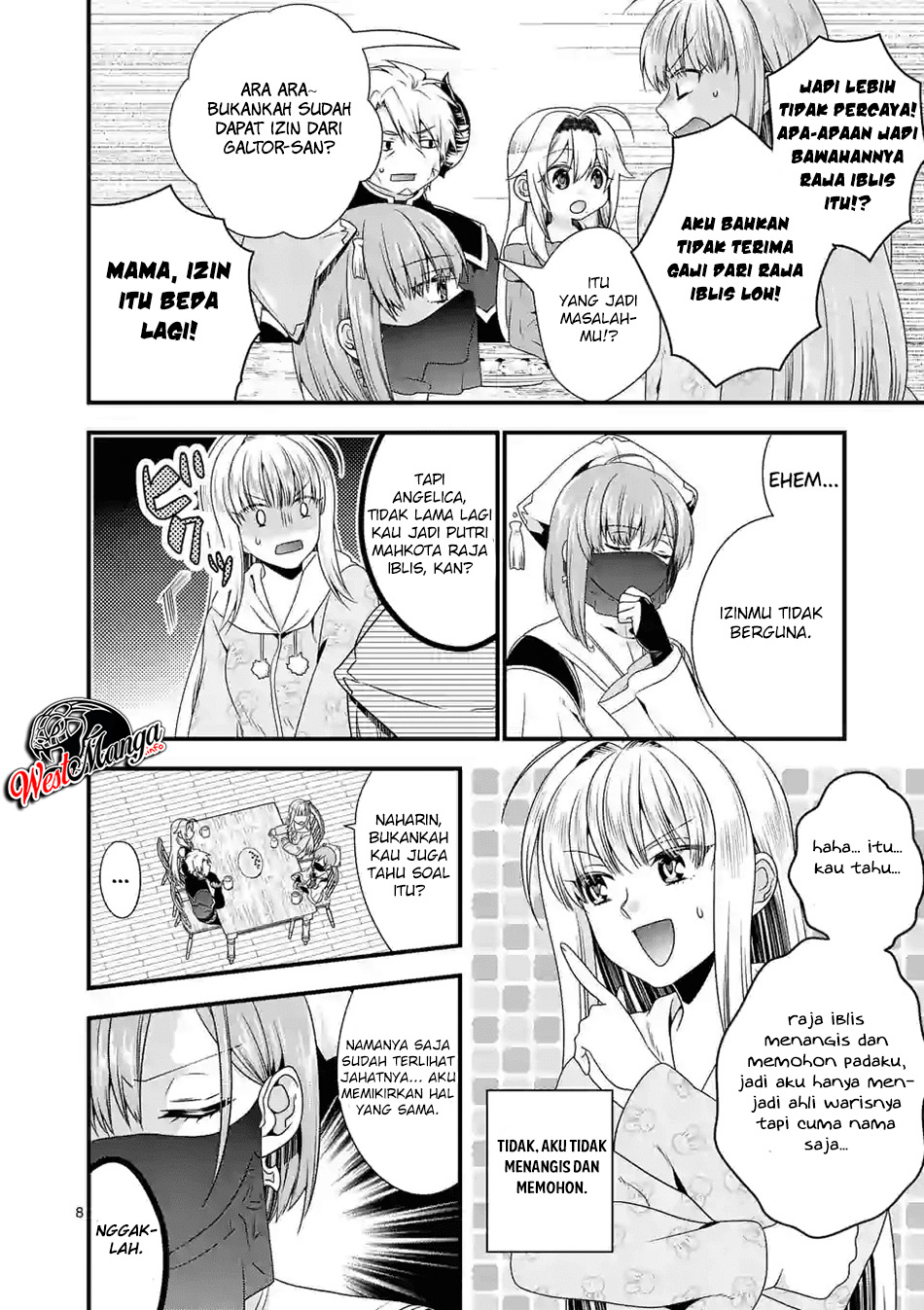 Maou desu. Onna Yuusha no Hahaoya to Saikon Shita no de, Onna Yuusha ga Giri no Musume ni Narimashita Chapter 32