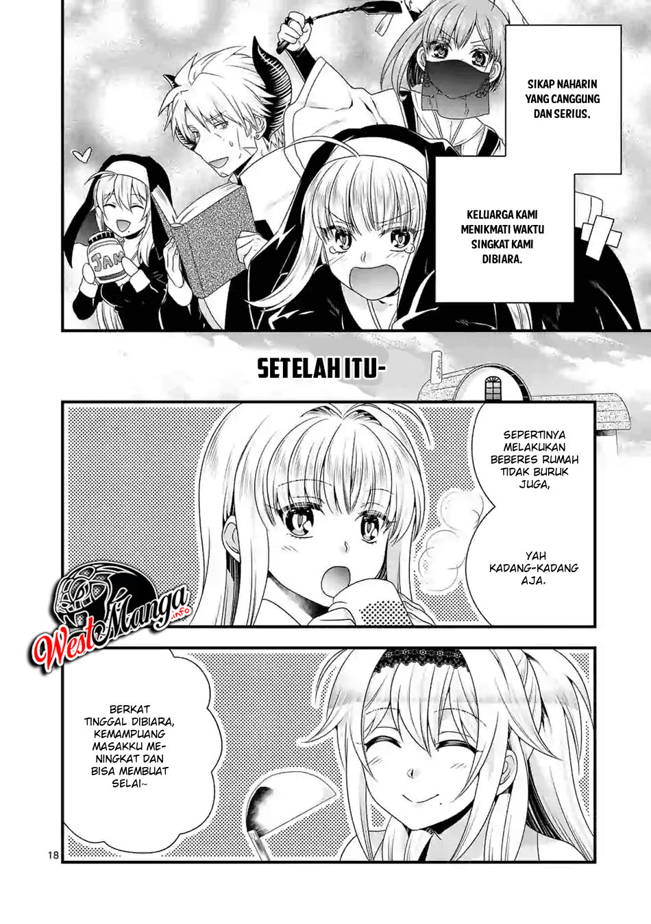 Maou desu. Onna Yuusha no Hahaoya to Saikon Shita no de, Onna Yuusha ga Giri no Musume ni Narimashita Chapter 33