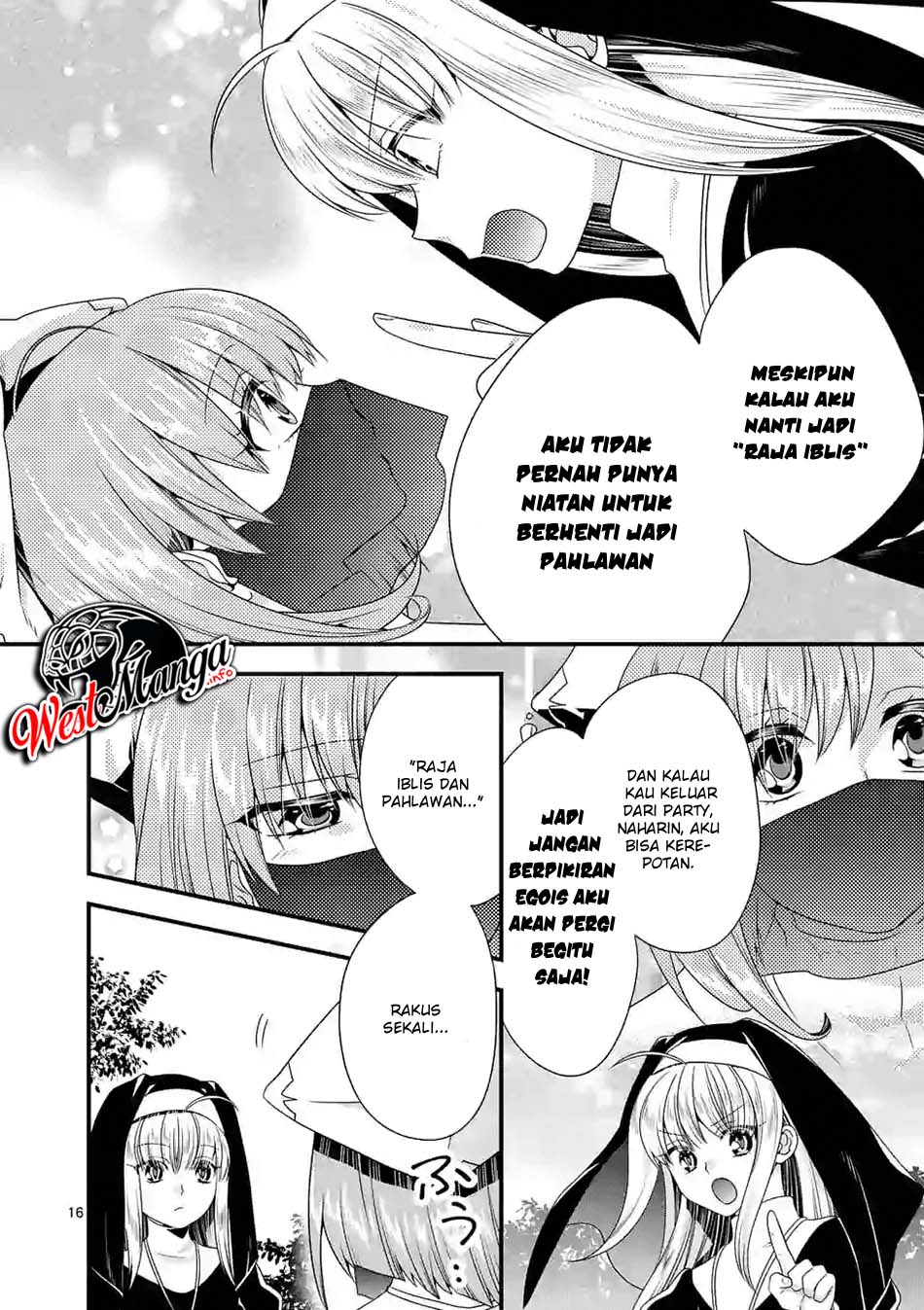 Maou desu. Onna Yuusha no Hahaoya to Saikon Shita no de, Onna Yuusha ga Giri no Musume ni Narimashita Chapter 33