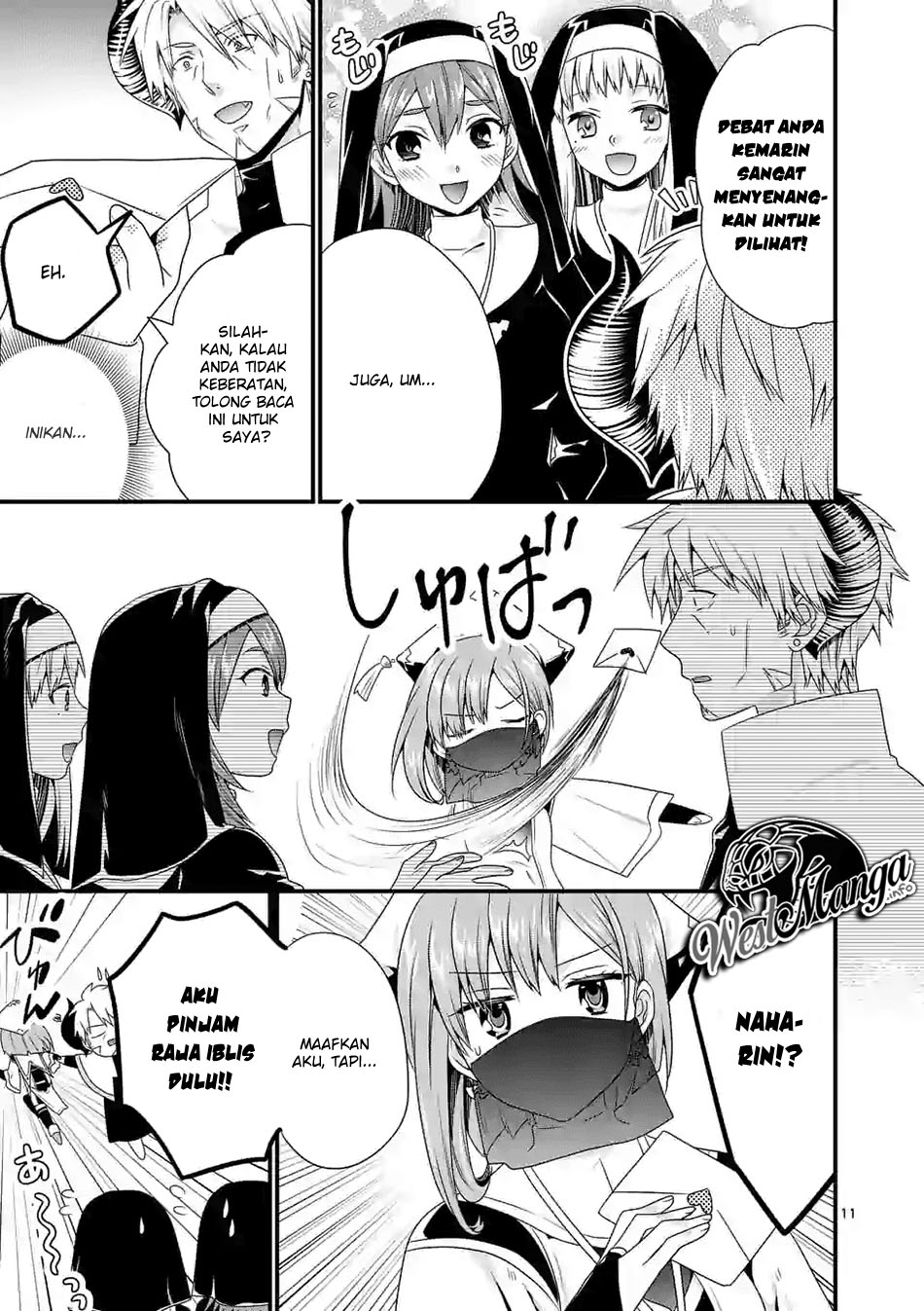 Maou desu. Onna Yuusha no Hahaoya to Saikon Shita no de, Onna Yuusha ga Giri no Musume ni Narimashita Chapter 33