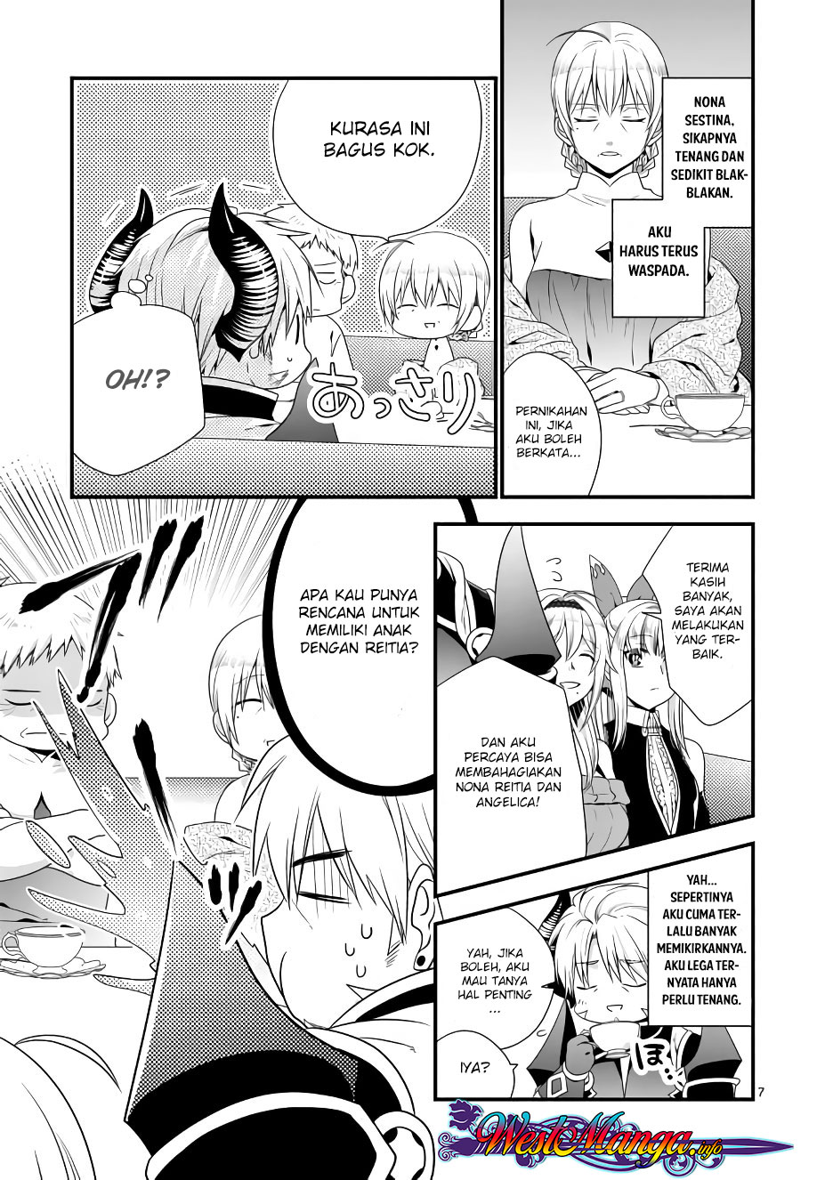 Maou desu. Onna Yuusha no Hahaoya to Saikon Shita no de, Onna Yuusha ga Giri no Musume ni Narimashita Chapter 8