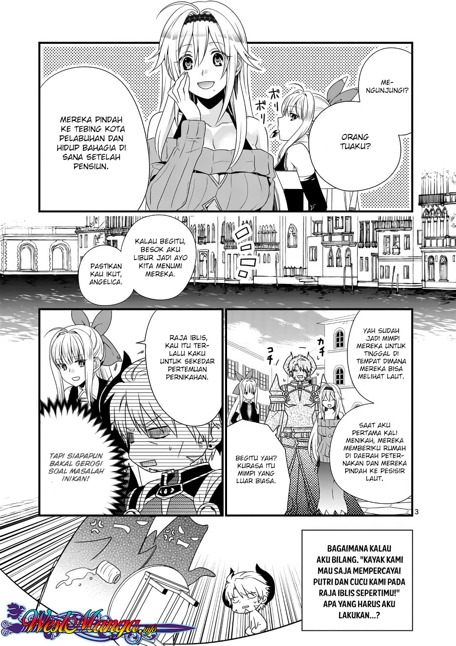 Maou desu. Onna Yuusha no Hahaoya to Saikon Shita no de, Onna Yuusha ga Giri no Musume ni Narimashita Chapter 8