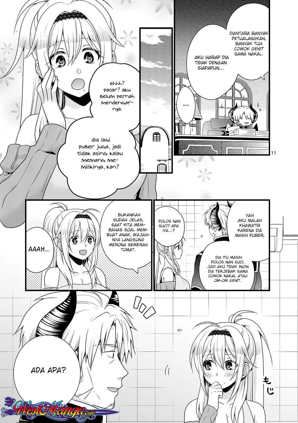 Maou desu. Onna Yuusha no Hahaoya to Saikon Shita no de, Onna Yuusha ga Giri no Musume ni Narimashita Chapter 9