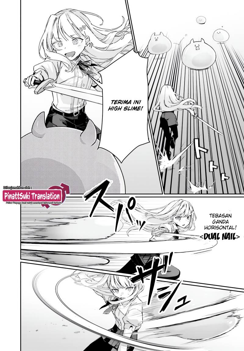 Astral Online – Maou no Noroi de Saikyou Bishoujo ni natta Ore, Saijaku Shoku da ga Cheat Skill de Chou Seichou shite Musou suru Chapter 2