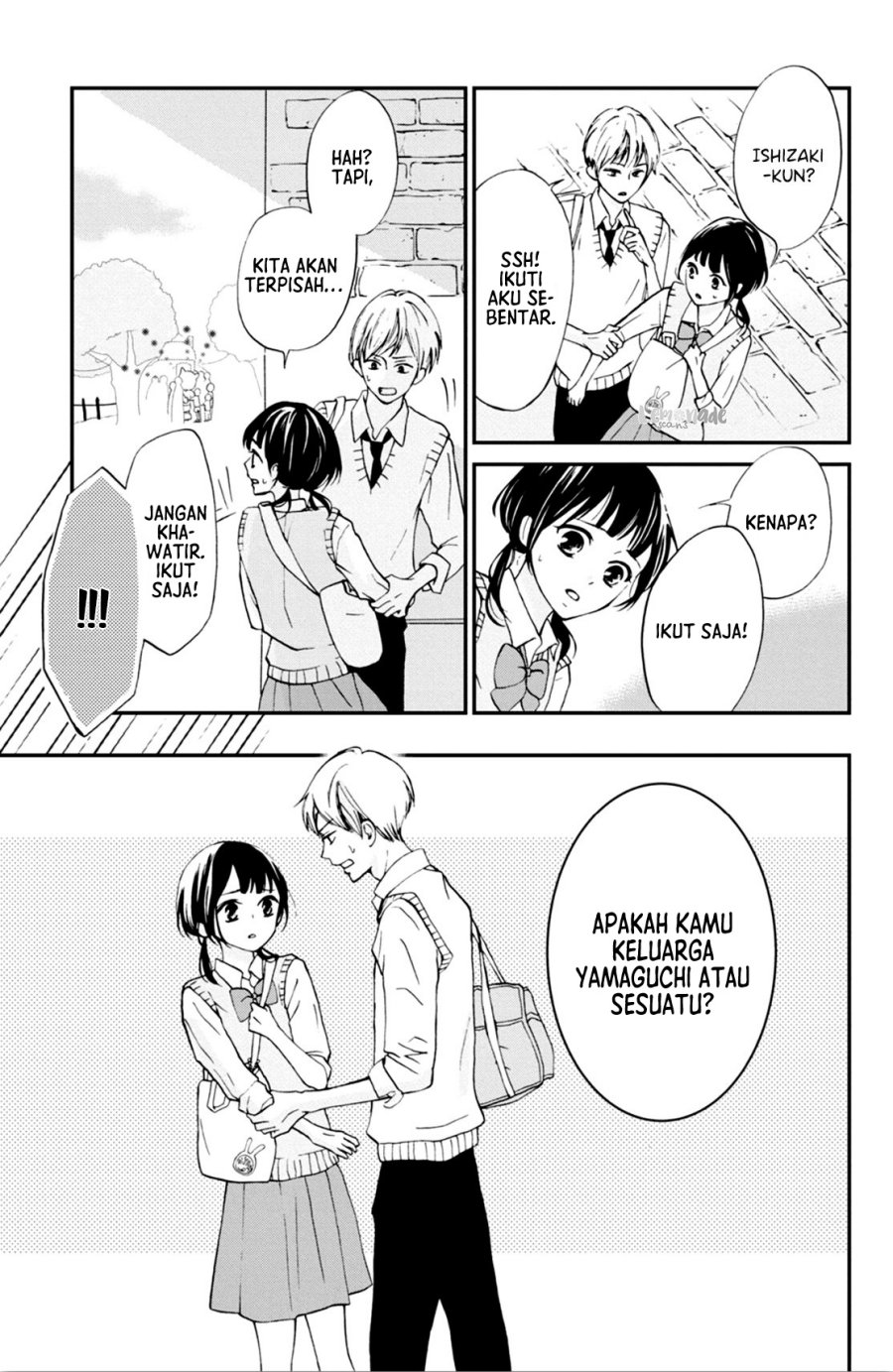 Yamaguchi-kun wa Warukunai Chapter 4