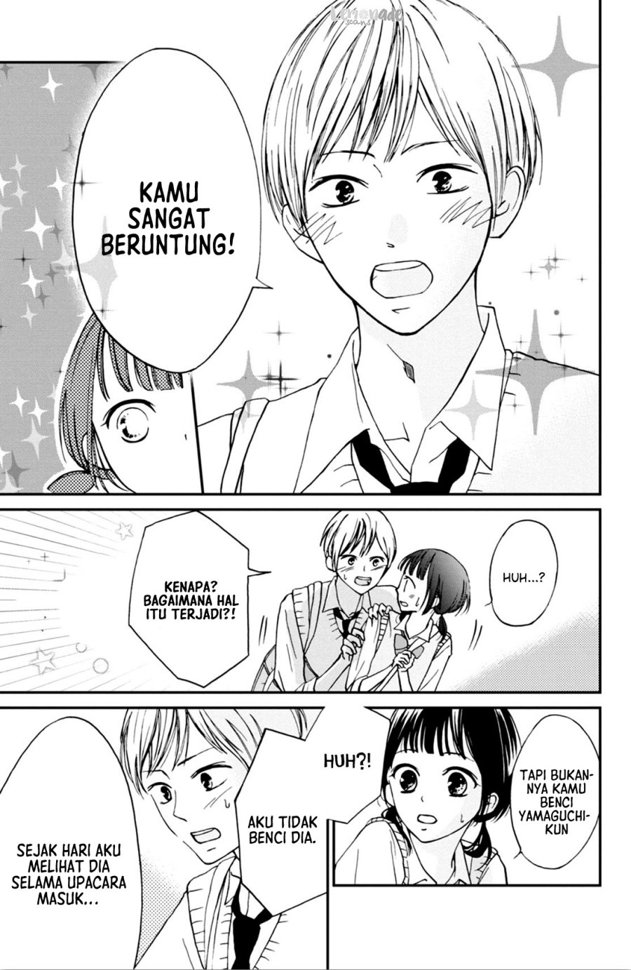 Yamaguchi-kun wa Warukunai Chapter 4